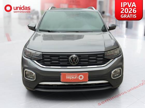 VOLKSWAGEN T-CROSS 1.4 250 TSI TOTAL FLEX HIGHLINE AUTOMÁTICO VOLKSWAGEN T-CROSS 1.4 250 TSI TOTAL FLEX HIGHLINE AUTOMÁTICO